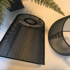 Black Metal Lamp Shades